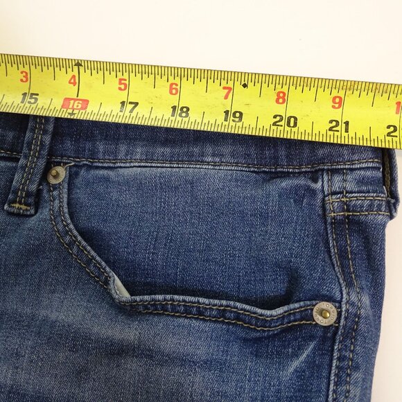 Torrid Women Sky High Kick Boot Crop Jeans Ripped Size 22 Super Soft 41955348 - Picture 11 of 16